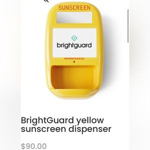 Bright Guard Automatic Sunscreen Dispenser New in Box